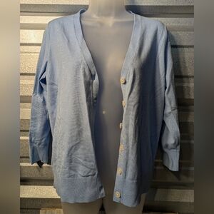 LOFT Sky Blue Women's Cardigan Size M